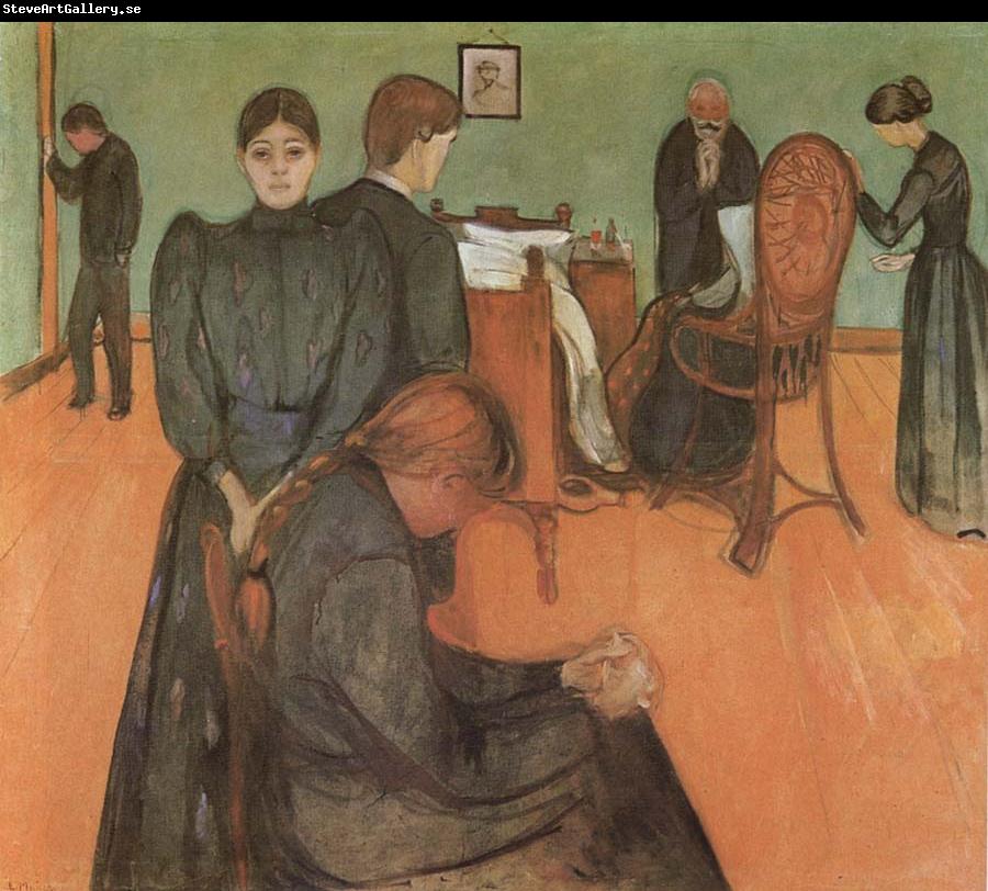 Edvard Munch The Death in the sickroom